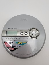 Sony D-NF340 CD Walkman Portable MP3 Player FM Radio FOR PARTS OR REPAIR