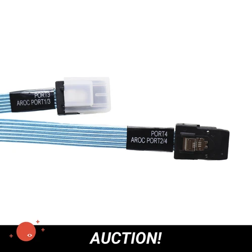 2x HP DUAL SAS Cable for Drive Cage 2 3 for DL380 G9 776402-001