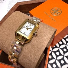 NEW TORY BURCH Dalloway Watch Gold Tone Stainless Steel Watch TBW1100