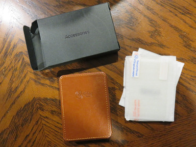 NEW! - Leather Case For HiBy R3 II / R3 - Gen 2 - Screen Protectors - Free Ship!