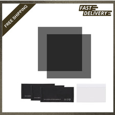 Polarized Film Sheets 4x4 Inch Set with Cleaning Kit for LCD Screen Repair and