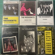The Residents Cassette Tape Lot Meet The Residents Duck Stab Eskimo Godin3person