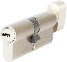 60mm Lock Cylinder, Copper Lock, Cylinder Locks with Keys Suitable for Wooden...