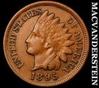 1895 Indian Head Cent - Scarce  Extra Fine  Better Date  No Reserve  #J8639