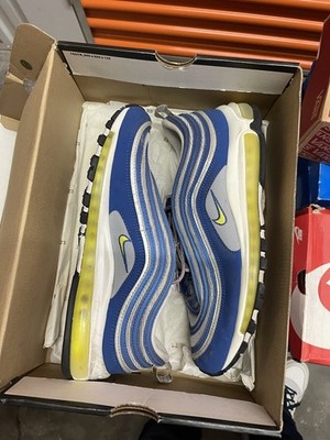 Nike Air Max 97 OG Atlantic Blue Voltage Sneakers DM0028 400 Men s Size 12 