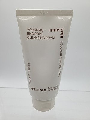 Innisfree Volcanic BHA Pore Cleansing Foam 5.29 oz ~ New Sealed ~ Exp 03/2027