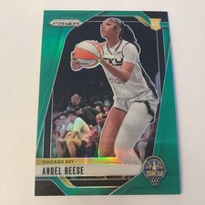 2024 Panini Prizm WNBA - Angel Reese #10 Green Prizm (RC)