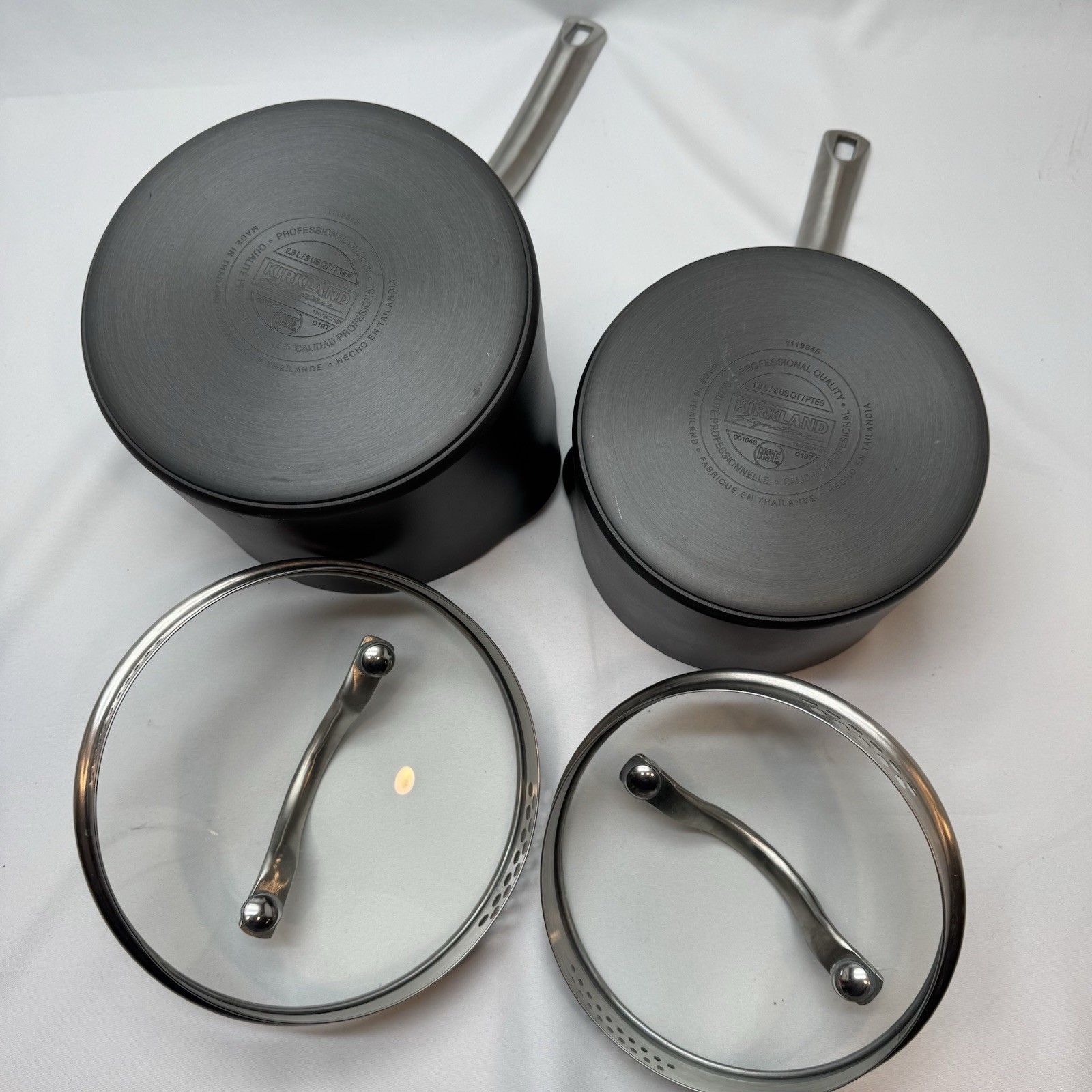 Kirkland Signature Professional NSF 11-pc Non-Stick Cookware Set Pots/Pans/Lids