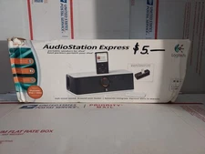 Logitech Audiostation Express Multimedia Speaker iPod No Cords No Remote - #421