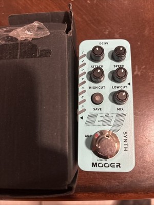 Moger Synth Micro Series Compact Pedal 9V 200ma (Cords Unincluded)