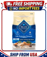 Blue Buffalo Life Protection Formula Adult Dry Dog Food,Chicken Brown Rice,15lb