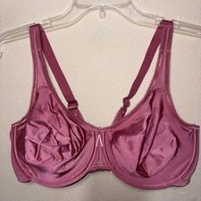 855192 Wacoal Women's Basic Beauty Unlined Full Figure Underwire Bra 42D Mauve