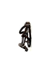 Bitless Bridle Brown/ Black Size Small Pony Anatomical Padded Raised Adjustable