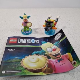 Lego Dimensions Krusty Clown Simpsons Fun Pack 71227 Boxed Complete With Manual