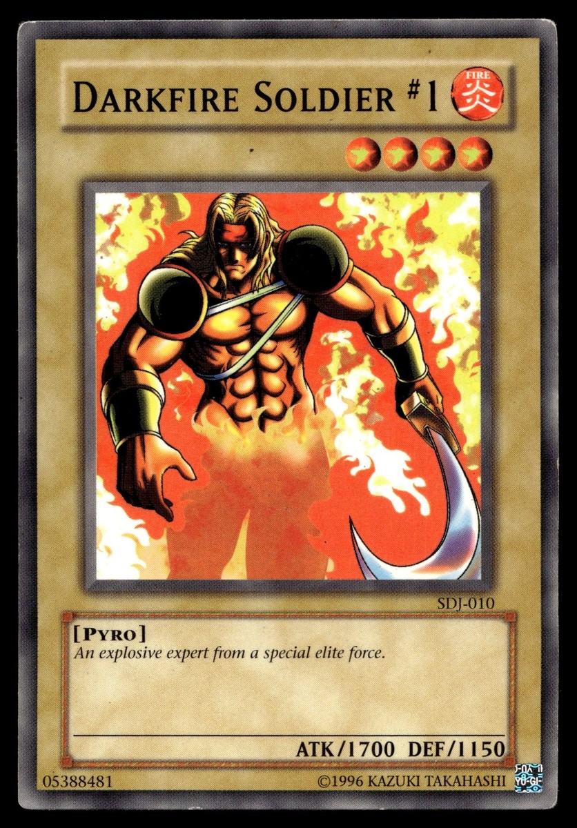 微ハイレート ジョーカーズ Darkfire Soldier #1 SDJ-010 Starter Deck: Joey | eBay