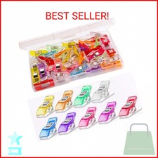 Multipurpose Sewing Clips 30 Pcs Premium Quilting Accessories - Assorted Colors
