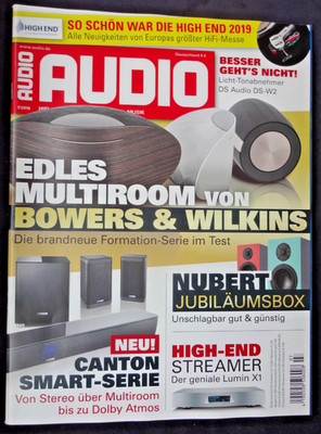 AUDIO 7/19,  NUBERT 325 JUBELEE,B&W FORMATIONS BASS,WEDGE,CANTON SUB 8,POLK S60e