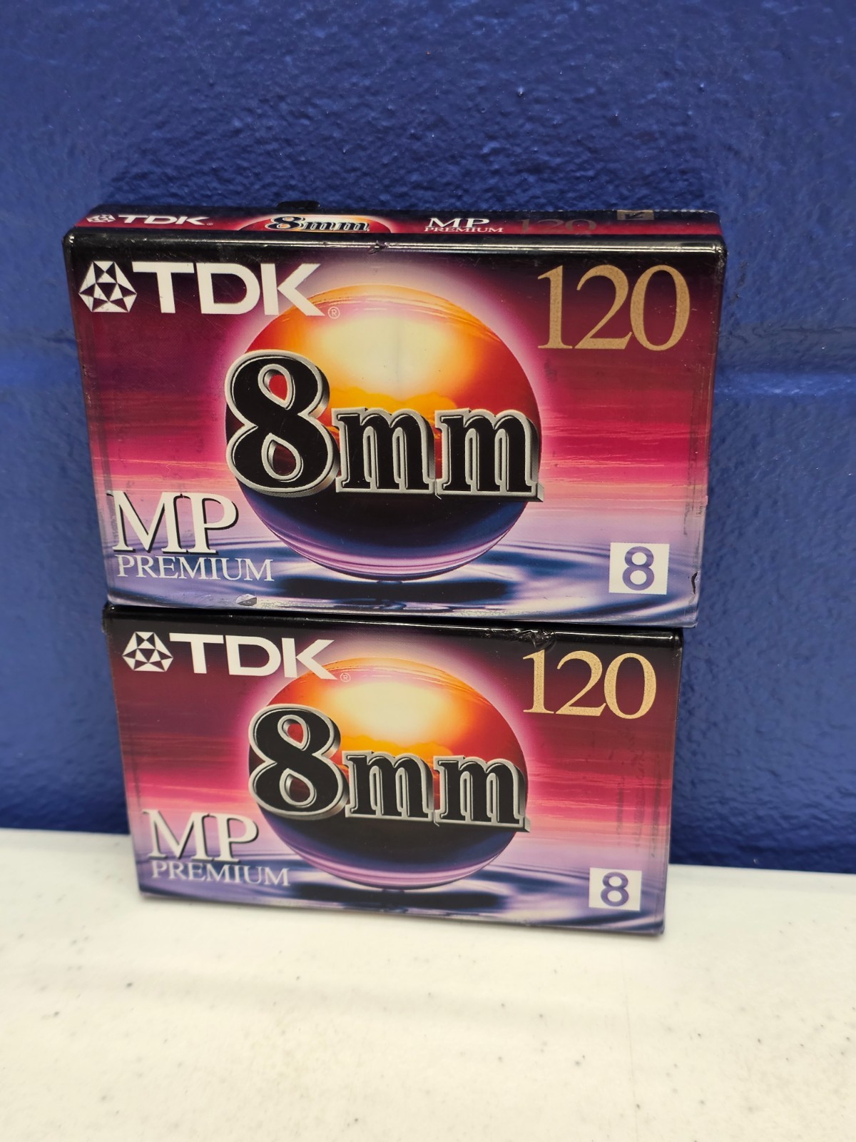 Video Tapes Tdk 120mp Sealed Lot Of 2