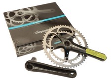 Guarnitura Campagnolo Chorus Carbonio 53/39T 10 Velocità 170mm 2007 NUOVA NOS