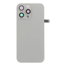 Genuine Apple Back Glass Lens & Bezel - iPhone 16 Pro Max - Natural Titanium