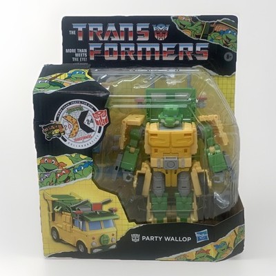 NEW Transformers TMNT Teenage Mutant Ninja Turtles Party Wallop Van Hasbro TOY