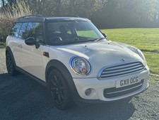 White Mini Cooper Clubman 2011 2lt Diesel Automatic