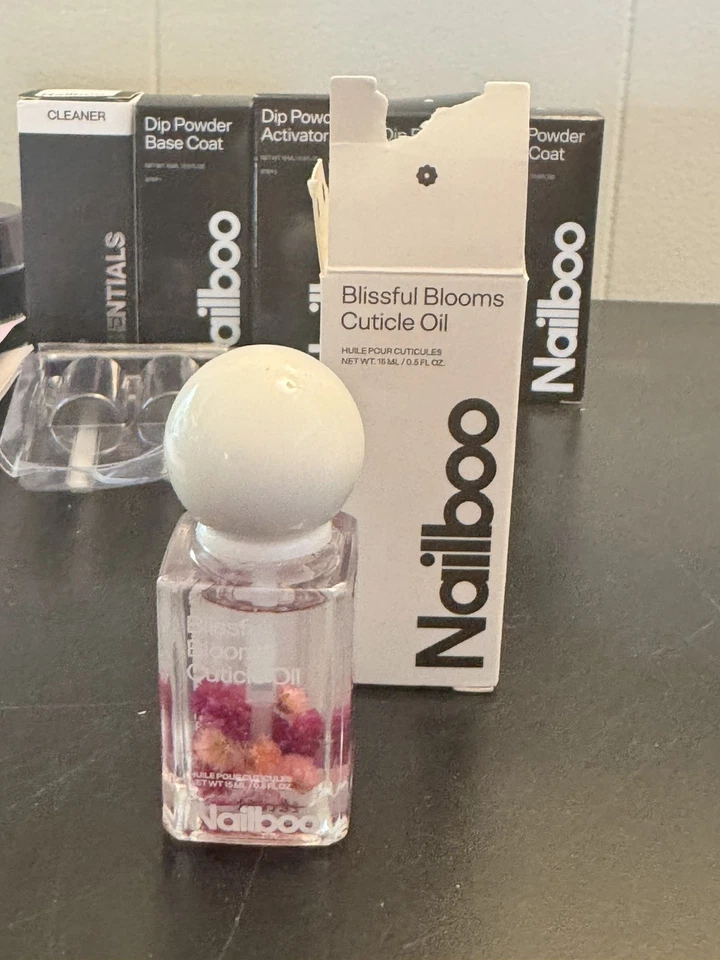 Nuevo Acrílico Uñas Nailboo Dip Polvo Lote 12 Piezas! Top Coat Activator Colores Foto 4 de 4