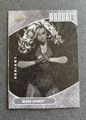 2023-24 Upper Deck DC Annual Cover Variant BLACK CANARY #59