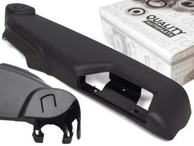 FÜR VOLVO S60 I II S80  V70 XC70 XC90 VORNE LINKS SITZ BLENDE ABDECKUNG SCHWARZ