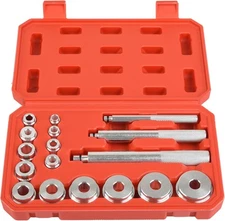 17pcs Universal Aluminum Bearing Race And Seal Install Driver Set With Bushing D