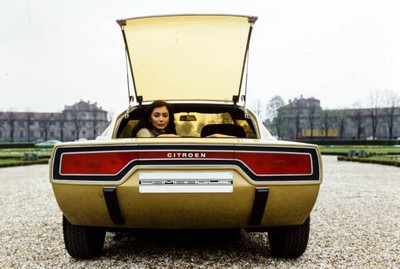 Concept Car Bertone Citroen GS Camargue 1972 Bertone Citroen GS Ca- Old Photo 11