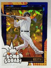 COLT KEITH 2024 DONRUSS BOMB SQUAD BLUE ICE  PARALLEL #/35 TIGERS  ⚾️🐅