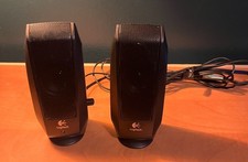 Logitech S120 Stereo Speakers 880-000065 Black 2.0 Channel PC Computer Speakers