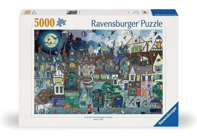 Ravensburger Fantasy Street 5000 Piece Jigsaw Puzzle Adults Large New