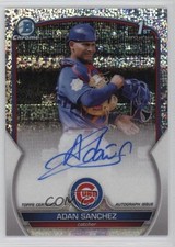 2023 Bowman Chrome Prospect Speckle Refractor /299 Adan Sanchez Auto 0ou7