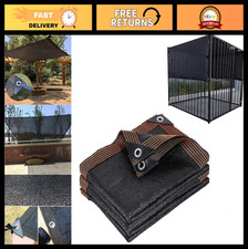Dog Kennel Shade Cover 90 Sunblock Tarp Panel 6ft x 10ft Outdoor Canopy