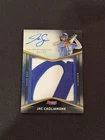 Jac Caglianone 2025 Bowman’s Best #PPA-JC Royals Black Jumbo Patch Auto /10