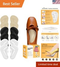 Self-Sticky Gel Arch Support Inserts for Foot Pain - Perfect for Any Shoe