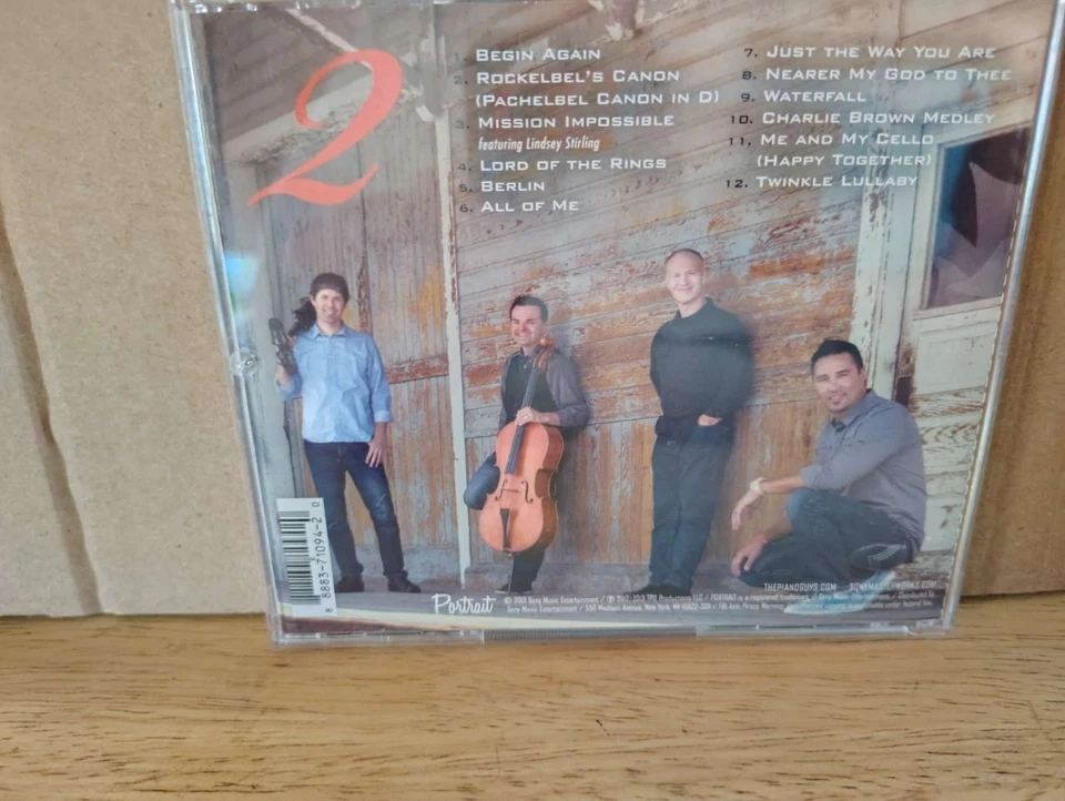 The Piano Guys 2 CD Gently Used Piano feat Lindsey Stirling — 第 2/3 张图片