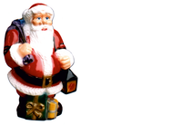 Weihnachtsmann Nikolaus Figur Statue Skulptur Figuren Skulpturen Dekoration Deko