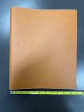 Fiorentina Italian Leather 3-Ring Binder