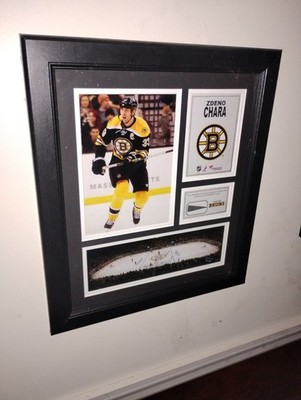 Fanatics Boston Bruins Zdeno Chara Framed 14in Black NHL Photo Memorabilia
