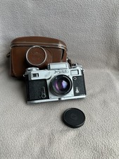 KIEV-4 Film Camera Rangefinder , 35 mm. Lens Jupiter-8M 2/53 Soviet Vintage