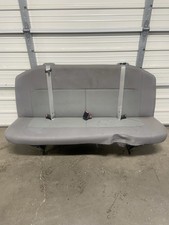 2008-2014 08-14 Ford Econoline Van Bench Seat - 4 Person Gray Cloth 2008-2014 08-14 Ford Econoline Van Bench Seat - 4 Person Gray Cloth