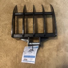 FREE SHIPPING 400mm Rakes Attachment 5-tooth For 0.8-1.4 Ton Mini Excavator