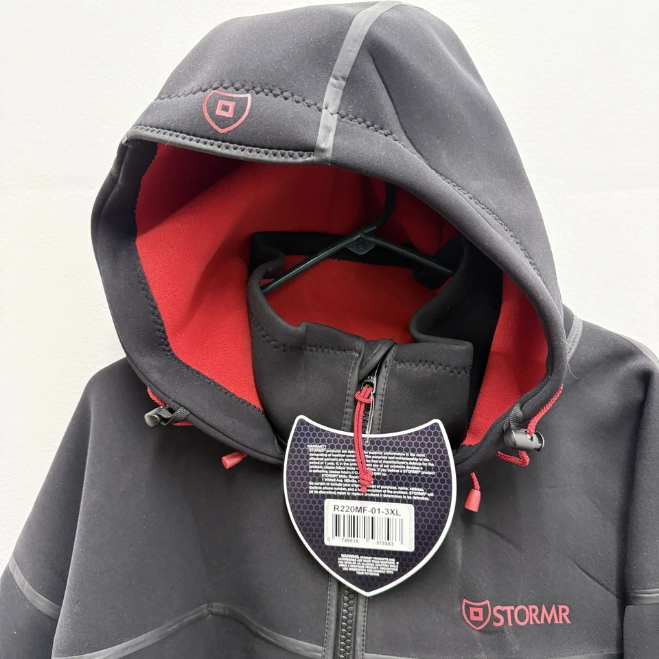 STORMR Men's Prime Safety Commercial Fishing Neoprene Jacket 3XL XXXL R220MF-01 - Image 2 of 4