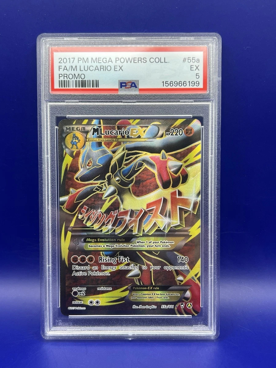 Lucario Pokémon TCG Professional Sports Authenticator (PSA
