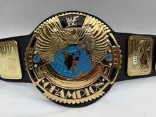 Cintura wrestling Big Eagle Attitud Era Championship replica titolo 6mm pressofusa nuova