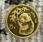 Photo of a 1995 Chinese Gold Panda 1/4 oz from an eBay sale