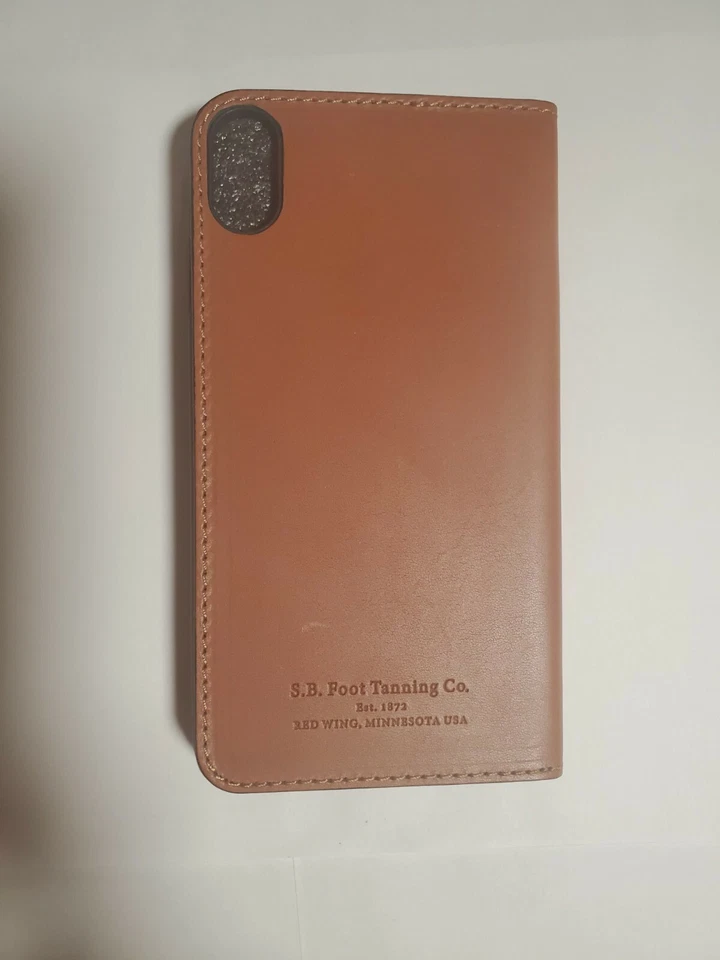 Lote de 10 Platino - Funda Cartera Folio Cuero para Apple iPhone Xs Max - Marrón Foto 4 de 4